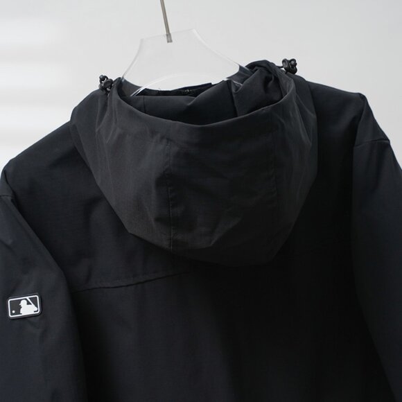 MLB Black Hooded Jacket - Picture 3 of 9
